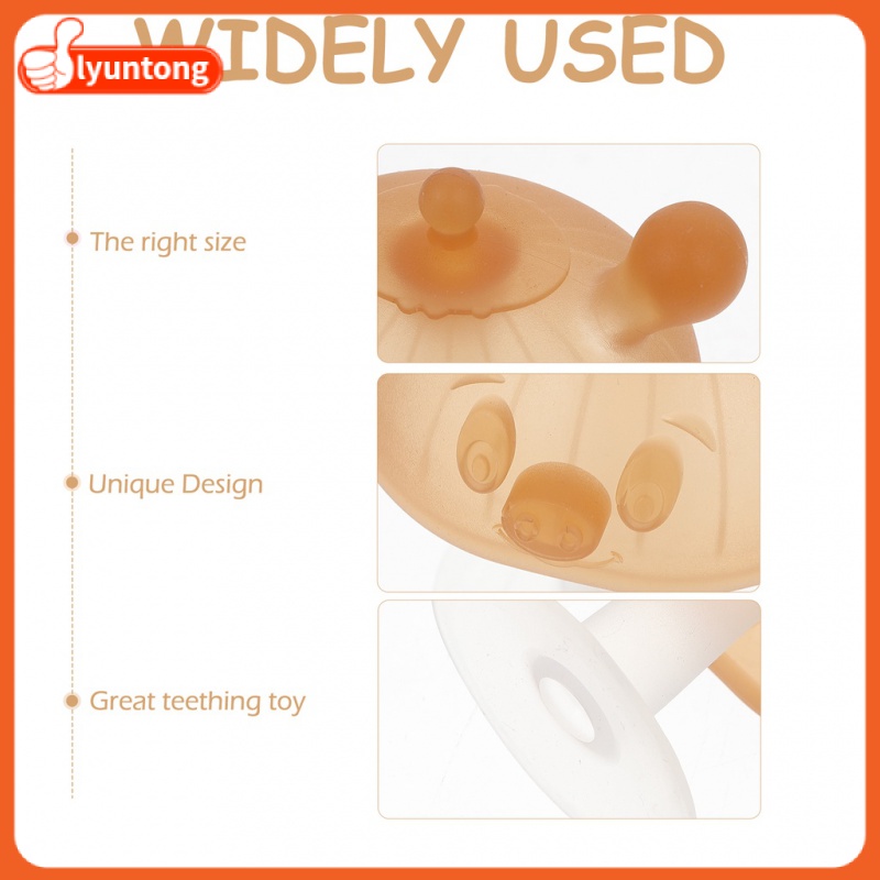 Đồ Chơi Gặm Nướu Hình Nấm Bằng Silicone Dành Cho Trẻ Nhỏ