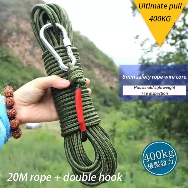 Dây Thép Lõi 8mm Thoát Hiểm Và Leo Núi Chất Lượng Cao