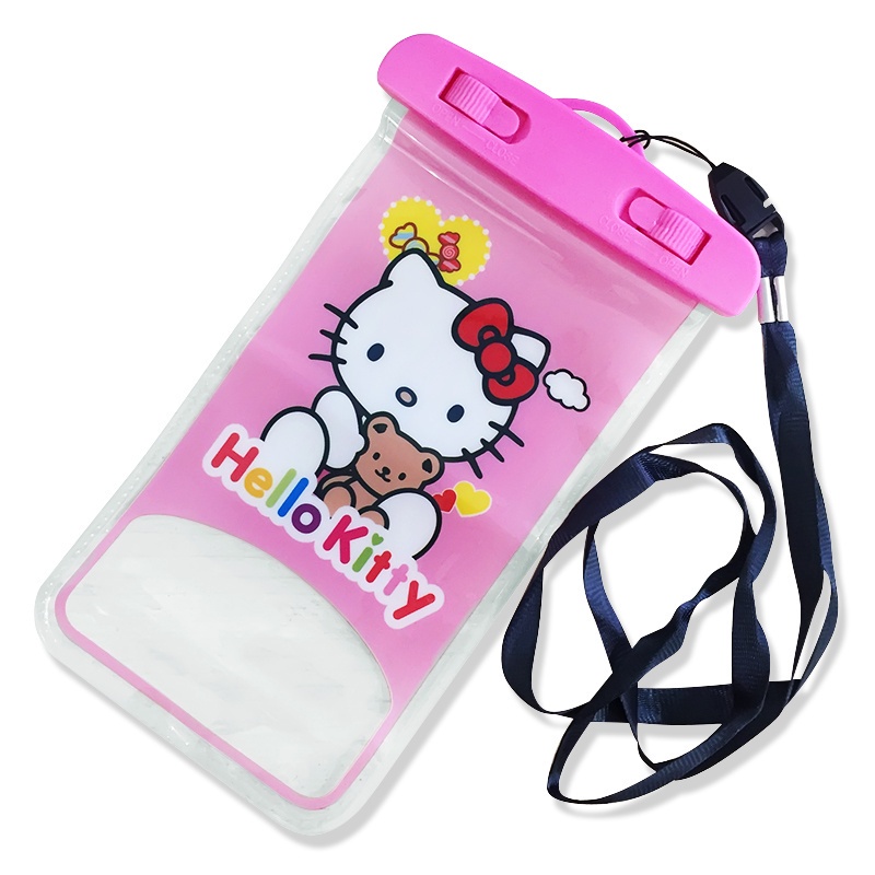 Túi Đựng Điện Thoại Chống Nước, Bụi Họa Tiết Hoạt Hình (Mẫu Ngẫu Nhiên)