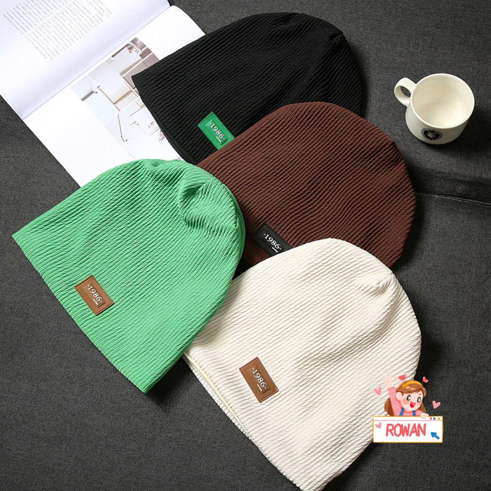 Mũ Beanie Màu Trơn Dễ Thương Chất Lượng Cao Thời Trang Mùa Thu Cho Nữ