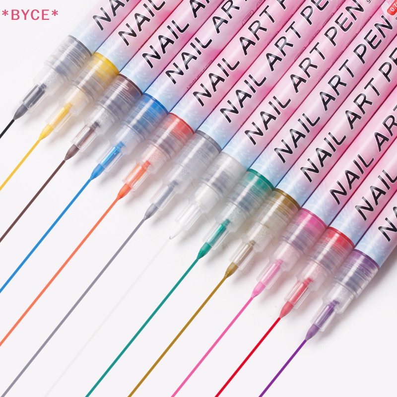 Bút Gel Vẽ Móng Nghệ Thuật Chống Nước Tiện Dụng Mới