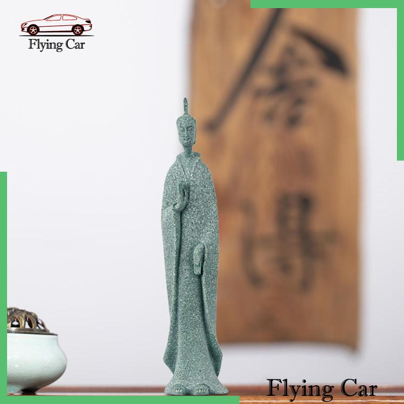 [Lzdjfmy2] Tượng Phật Bằng Nhựa Resin Điêu Khắc Trang Trí Hồ Cá / Phòng Yoga