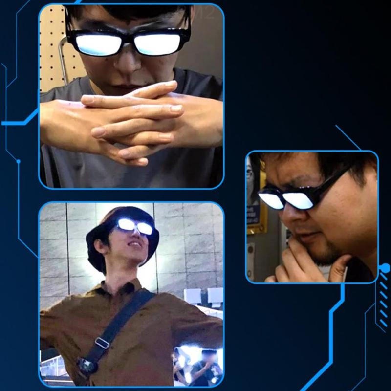 Kính Mát Có Đèn LED Phát Sáng Phong Cách Anime Thám Tử Lừng Danh Conan