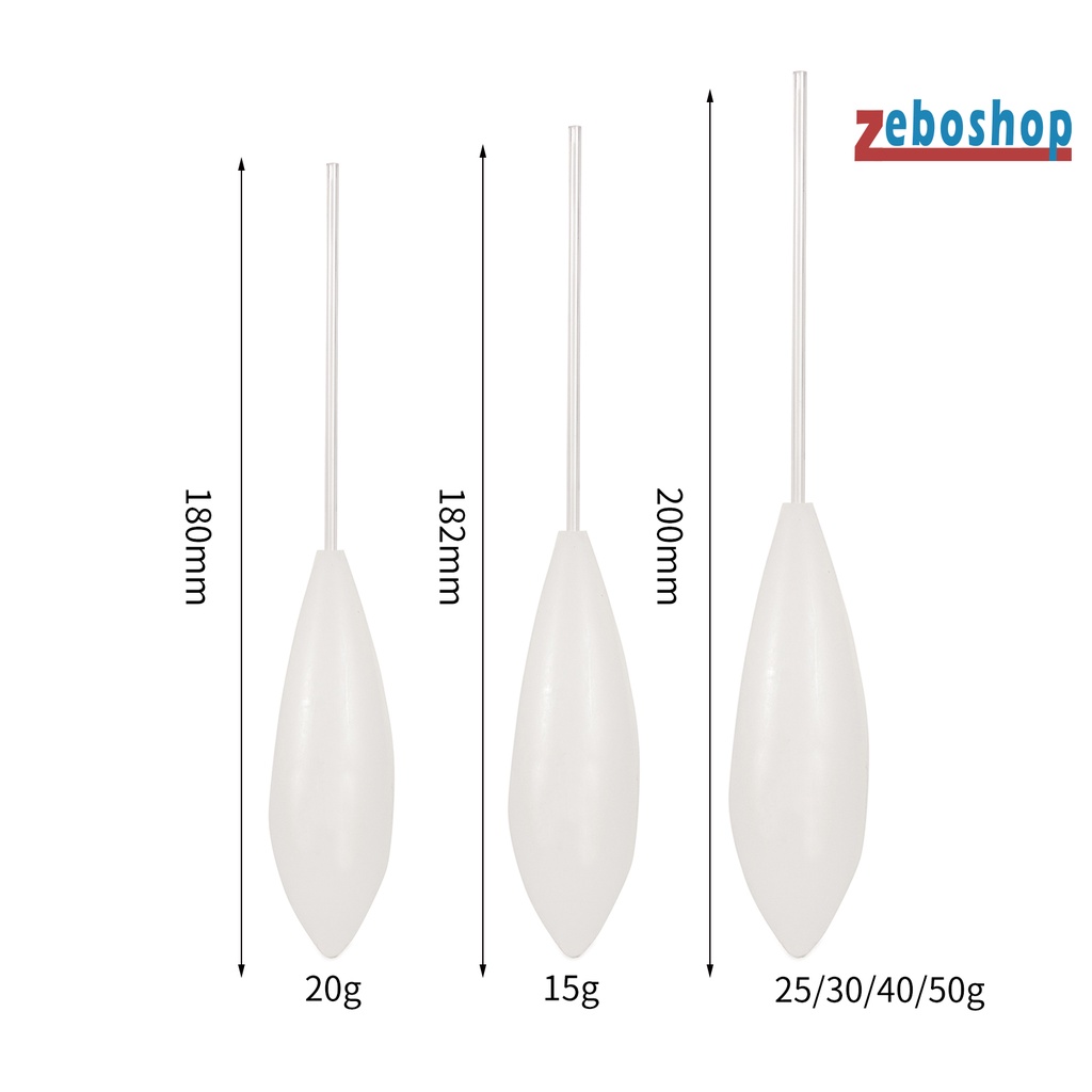 Zeboshop Phao Nổi Câu Cá Bằng Acrylic Độ Bền Cao Chống Mài Mòn
