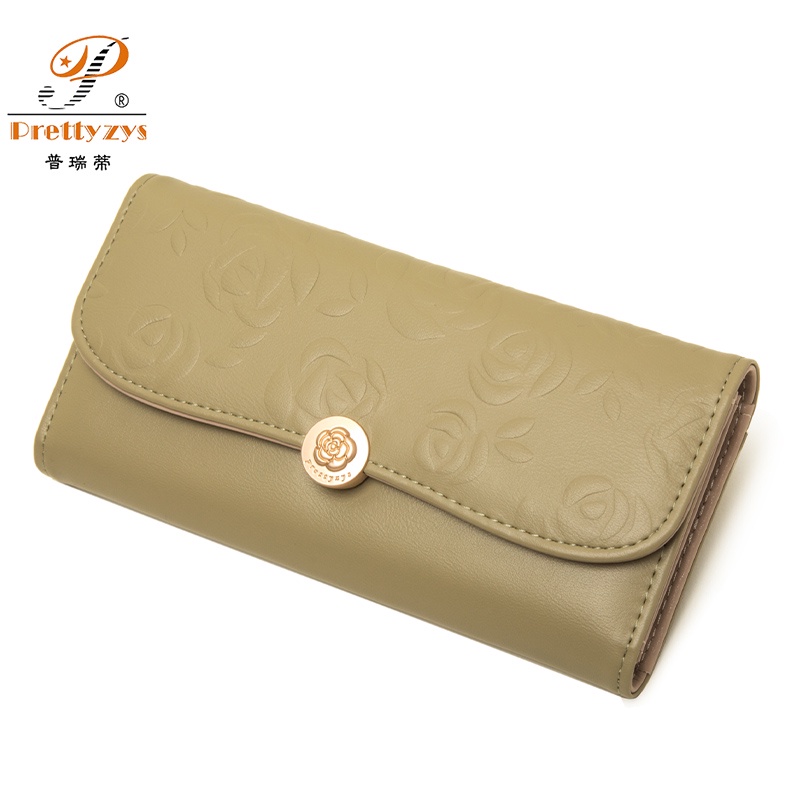 Ví Nữ Dài Thời Trang Họa Tiết Hoa