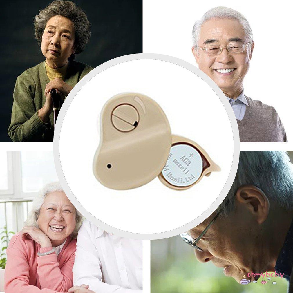 [InStock] Máy Trợ Thính Âm Thanh Vioce Khuếch Đại Thiết Bị Tăng Cường Pin Vô Hình Mini Cho Người Lớn Cao Cấp [Z/7]