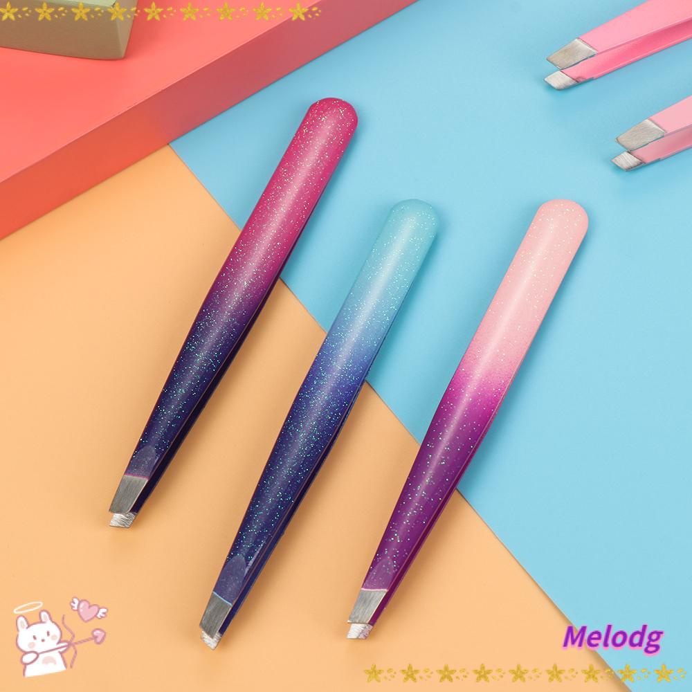 Nhíp Nhổ Lông Mày Đầu Nghiêng Màu Sắc Gradient Làm Đẹp Tiện Dụng