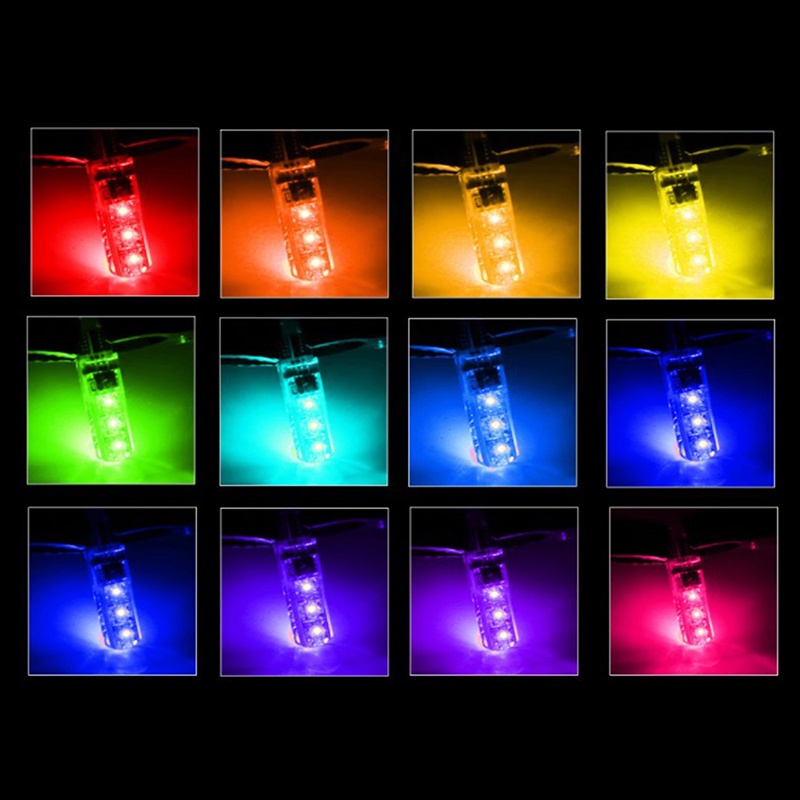 Đèn LED ChiếU SáNg T10 W5W 5050 SMD 12V Iio Cho Xe Hơi