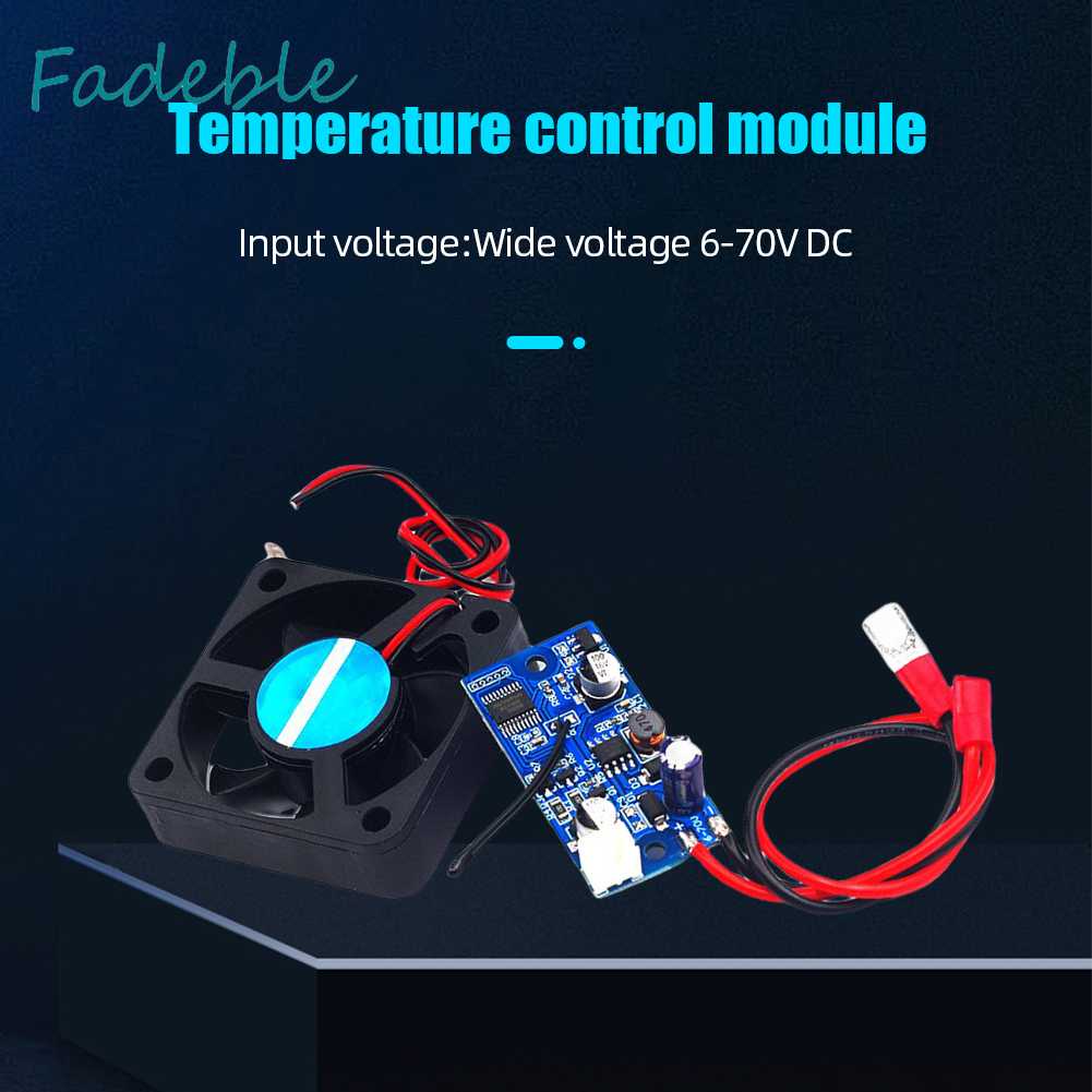 Mô Đun Tản Nhiệt 3 Bánh Răng DC 6-70V Có Thể Điều Chỉnh Cho Khung Gầm PC