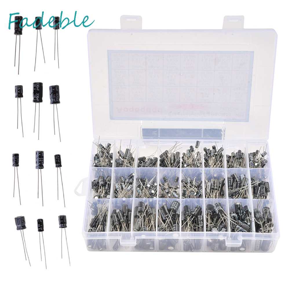 Set 630 Tụ Điện Kim Loại 24Values 0.1uF 1000uF Chuyên Dụng