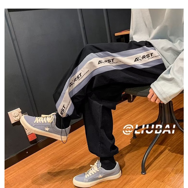 Quần Dài Dáng Rộng Mỏng Màu Sắc Ngọt Ngào Phong Cách Hip Hop Đường Phố Thời Trang Mùa Hè Cho Nữ