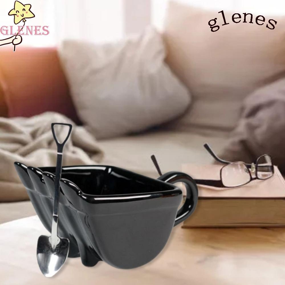 Cốc Uống Trà Bằng Nhựa Kèm Muỗng Tiện Dụng Sáng Tạo 2023