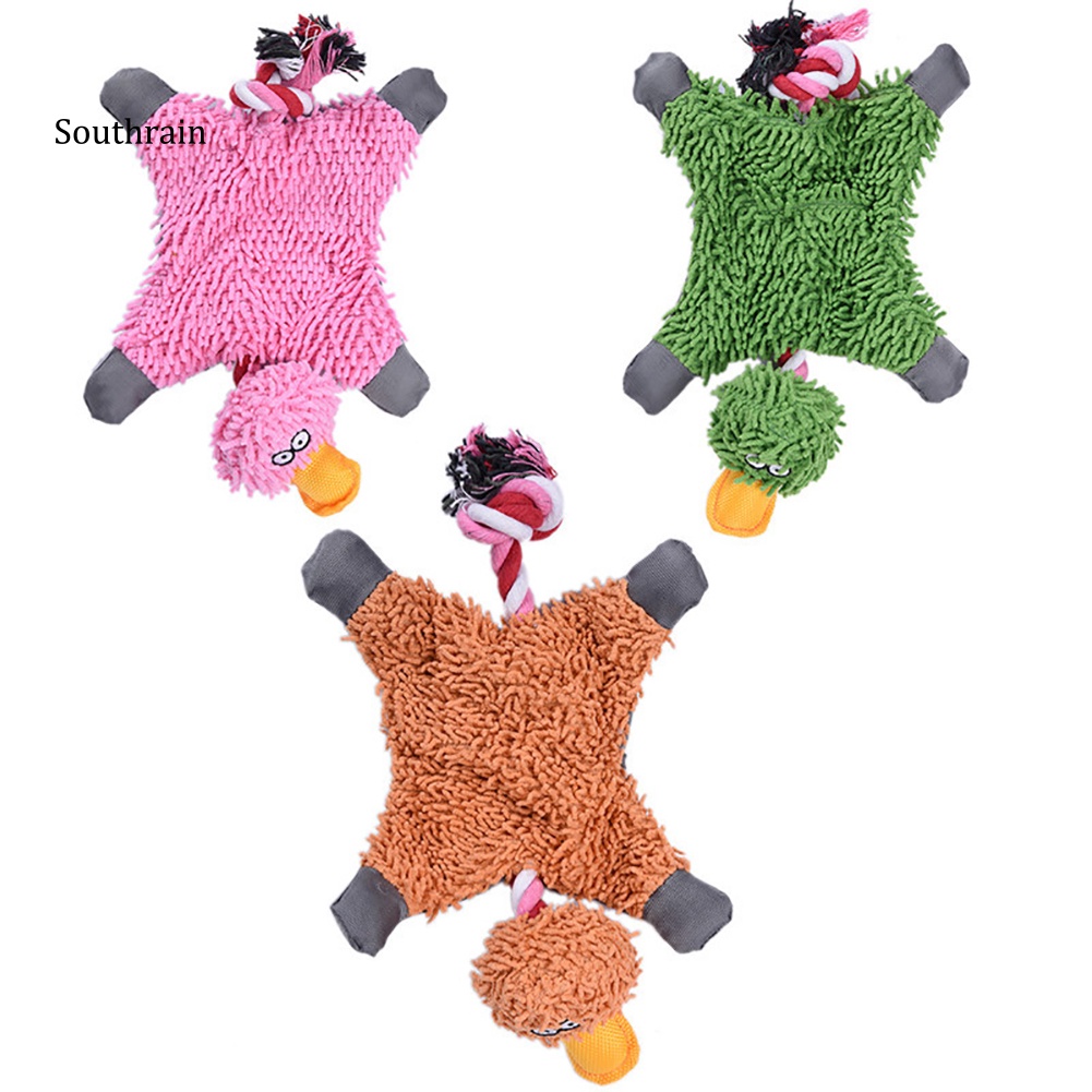 Đồ Chơi Nhai Cắn Hình Vịt Thắt Nút Cho Thú Cưng