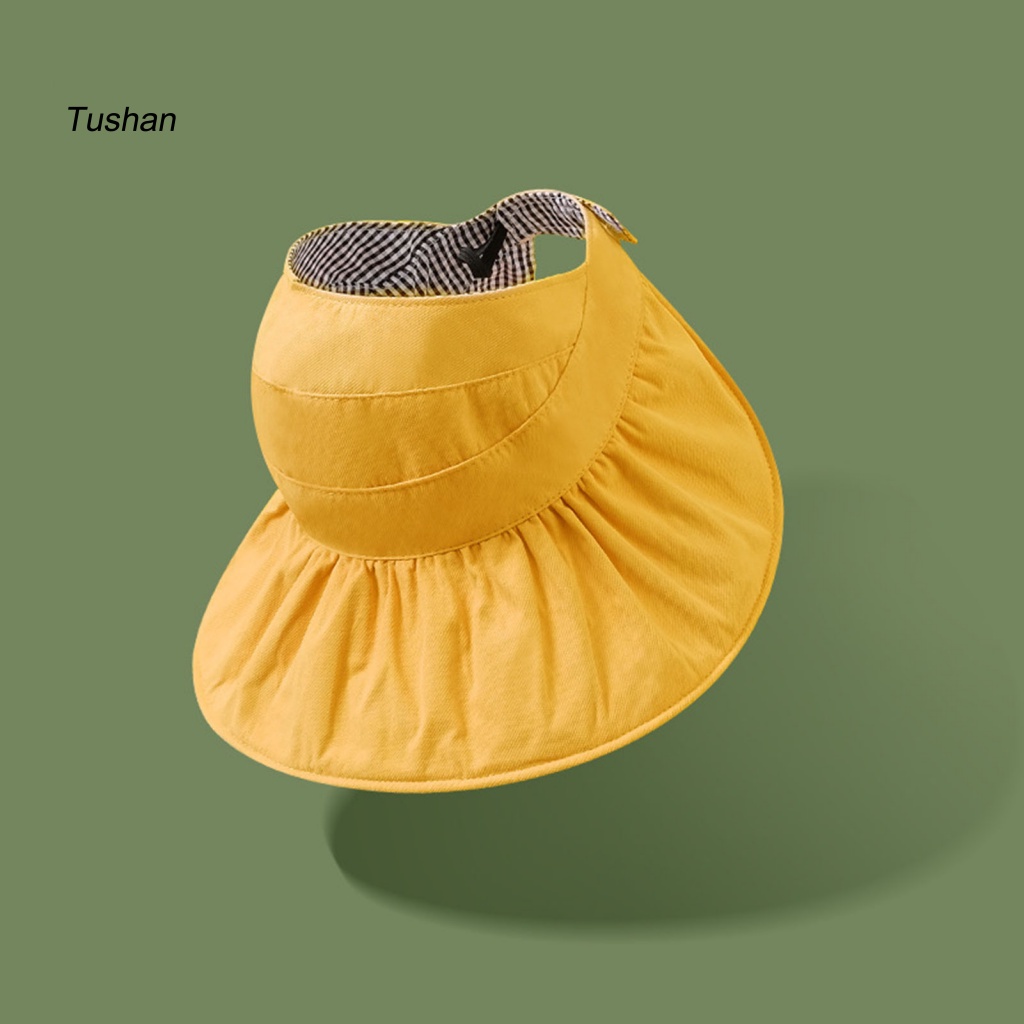 Mũ Bucket Vành Rộng Chống Tia UV Có Thể Gấp Gọn Tiện Dụng Mang Theo Du Lịch Cho Bé