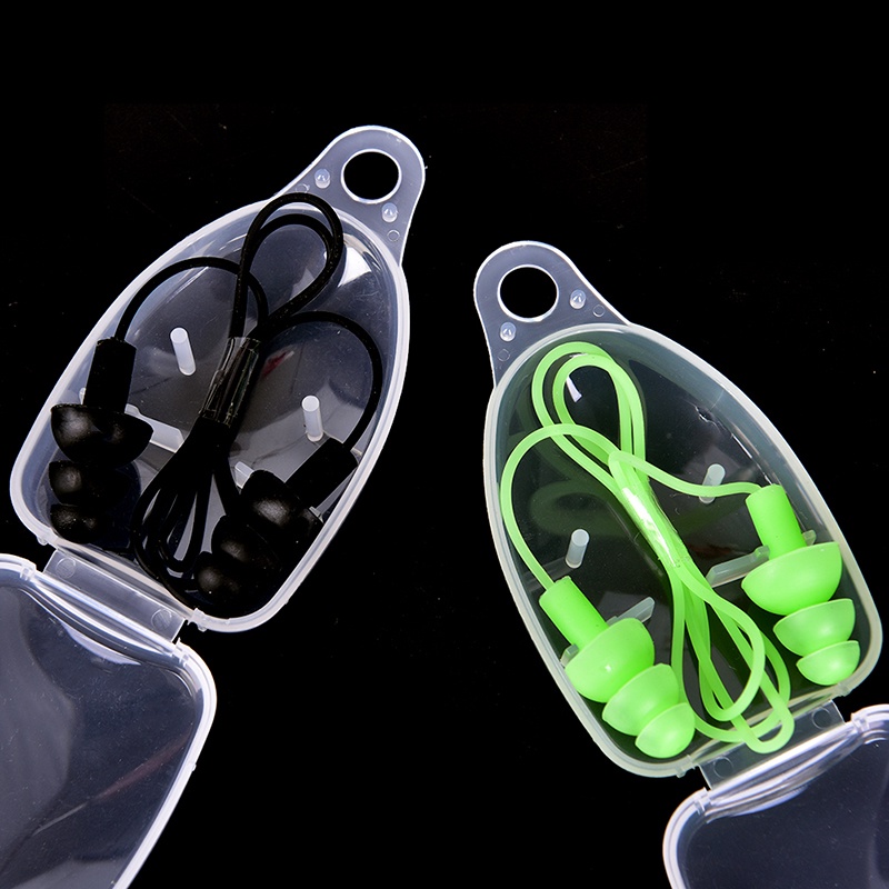 Nút Bịt Tai Khi Bơi Lội Bằng Chất Liệu Silicone