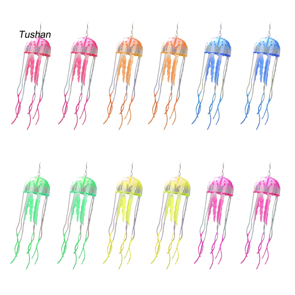 [Ts] 1 Đôi Bông Tai Dài Tua Rua Hình Sứa Màu Sắc Tươi Sáng Thời Trang Kỳ Nghỉ Cho Nữ