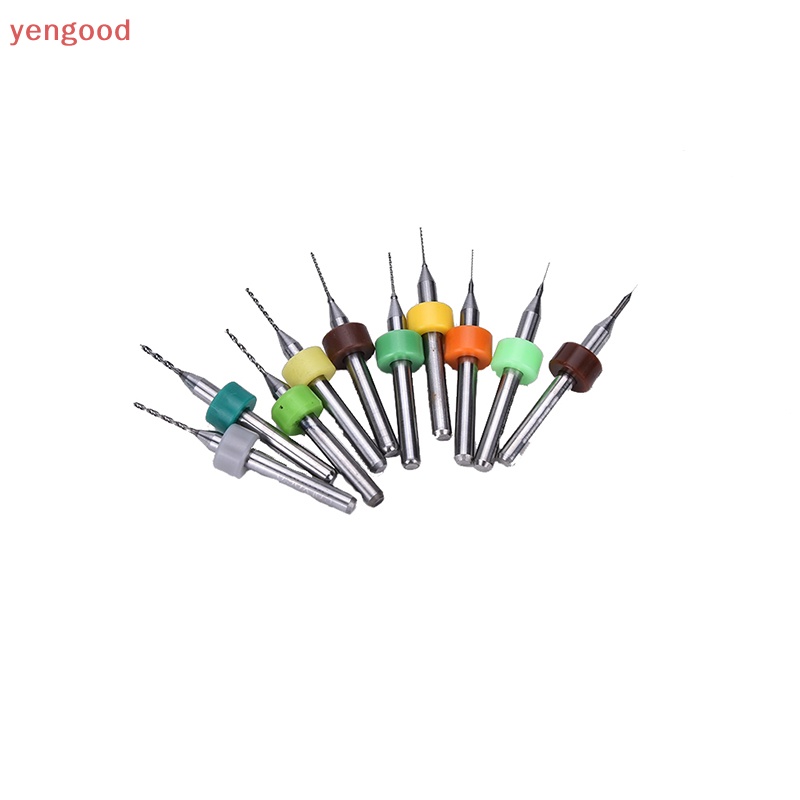 Set 10 Mũi Khoan 0.1mm-1.0mm PCB CNC Chuyên Dụng