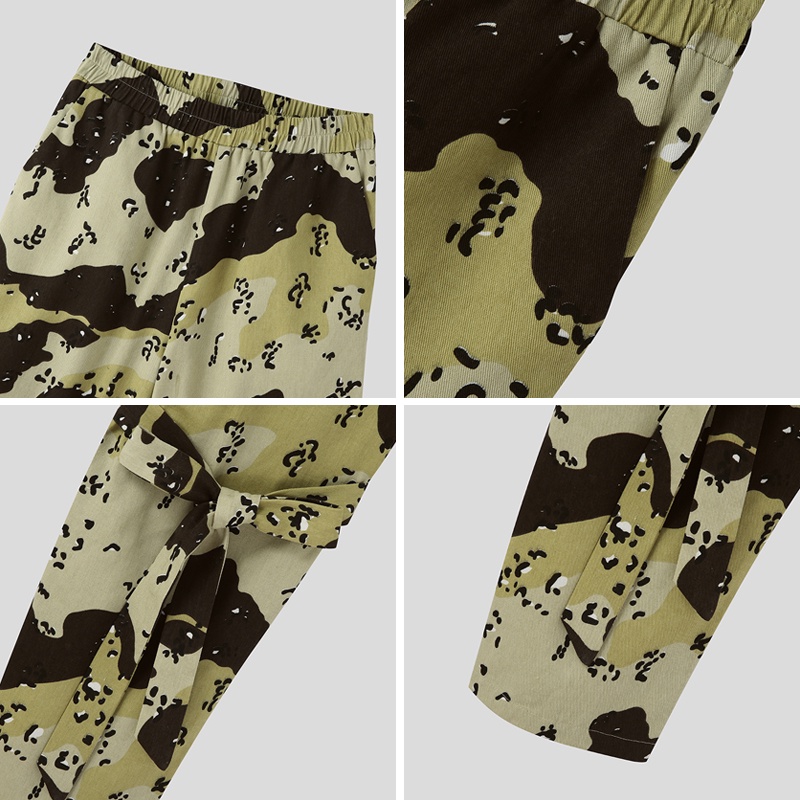 Incerun Ren Camo Quần Âu