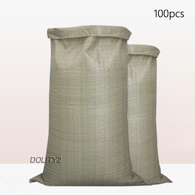 [Dolity2] 100 Túi Cát Dệt Nhiều Màu Cho Dù Bãi Biển Giao Thông