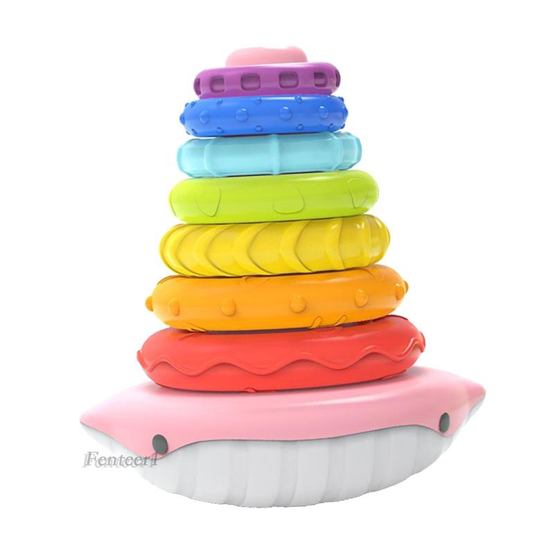 [Fenteer1] Đồ Chơi Khối Xếp Chồng Cảm Giác Thích Hợp Làm Quà Tặng Cho Bé Trai