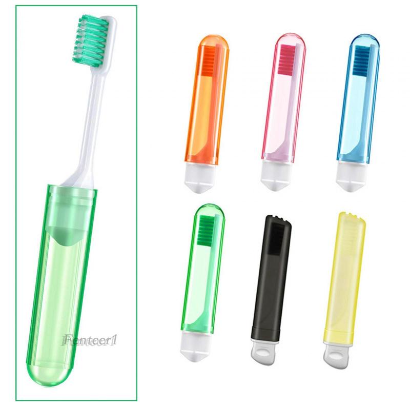 1 / 6 Bàn Chải Đánh Răng Gấp Được Fenteer1