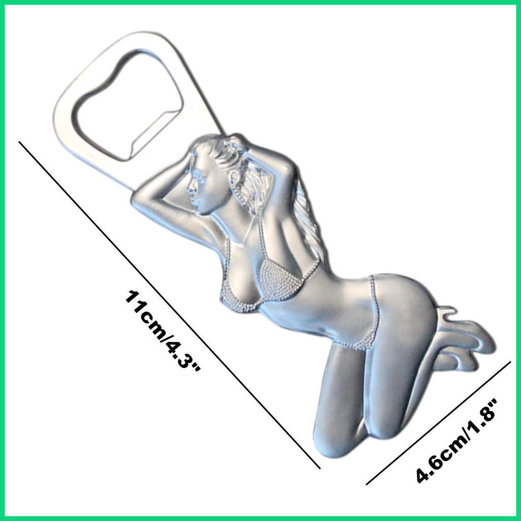 Dụng Cụ Mở Nắp Chai Gắn Tường / Gắn Tủ Lạnh Tiện Dụng Cho Dã Ngoại