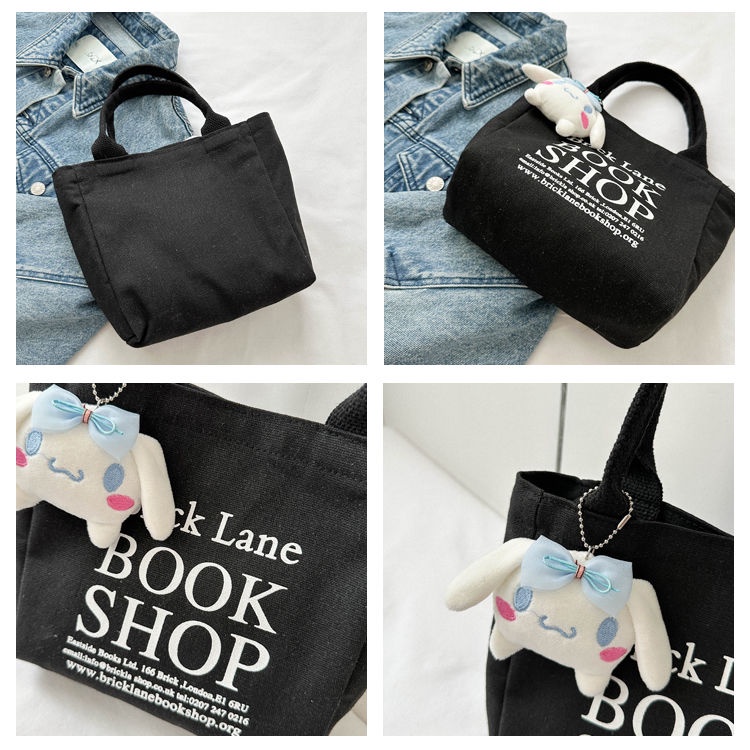 Túi Xách Canvas Cỡ Lớn Phong Cách Nhật Bản