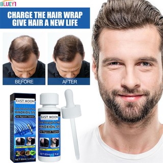 Tóc tăng trưởng chất lỏng râu tăng trưởng lông mày tăng trưởng Minoxidil 5% + Miễn phí nhựa dropper bluey1