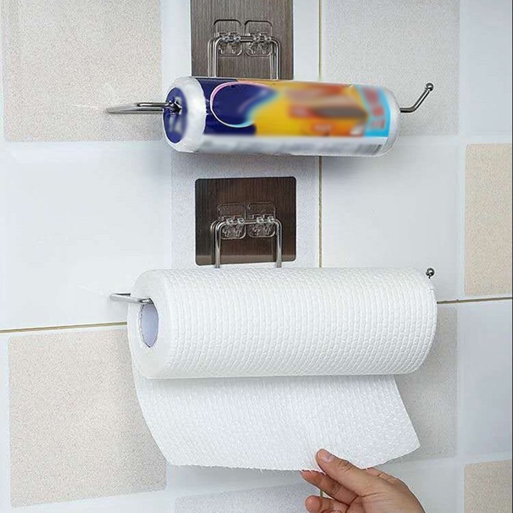 Giá Đỡ Khăn Giấy / Chìa Khóa Bằng Thép Không Gỉ Tiện Dụng