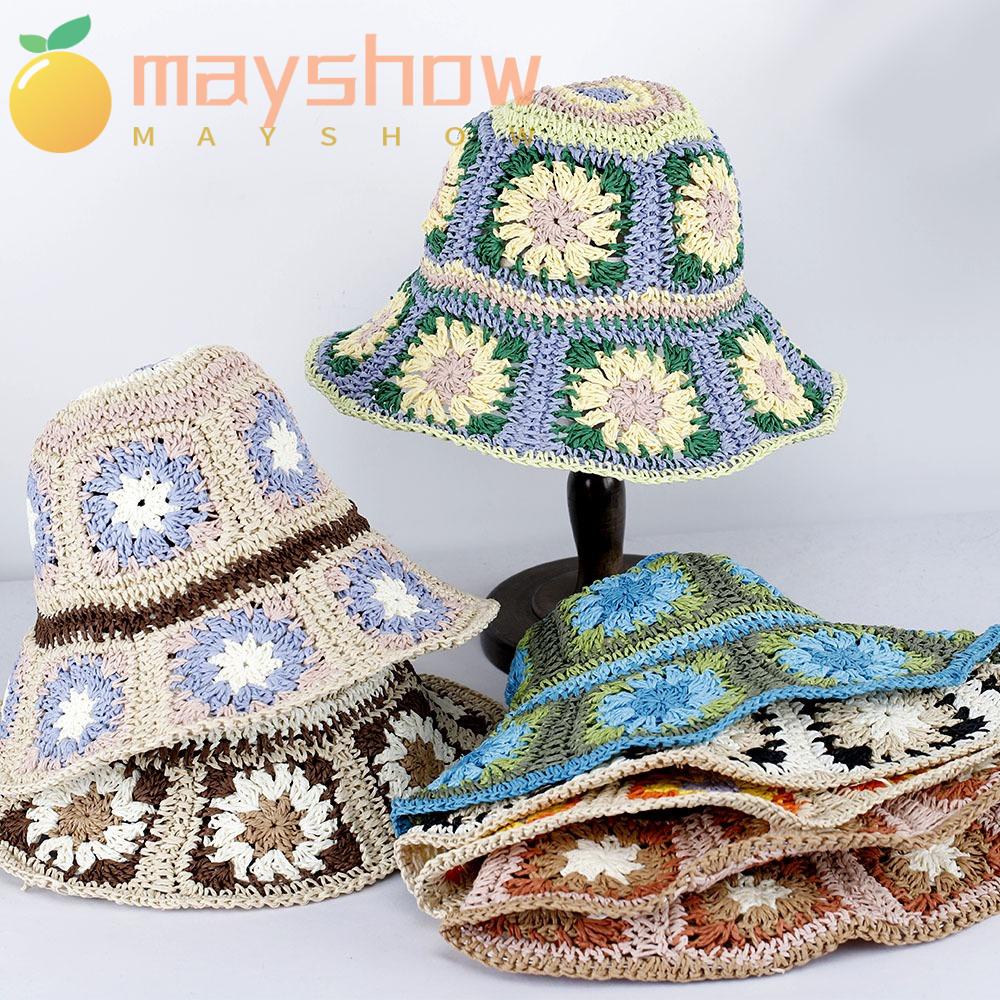 Mũ Cói Rộng Vành Chống Tia Uv Thời Trang Mùa Hè Mới