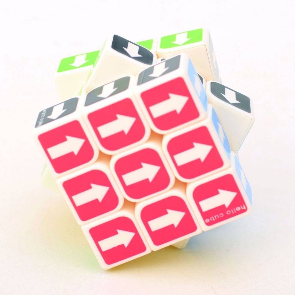 Hàng Mới Về Đồ Chơi Khối Rubik 3x3 3x3 Hình Mũi Tên Giáo Dục Năng Lượng Cao Cho Trẻ Em Hàng Mới Về
