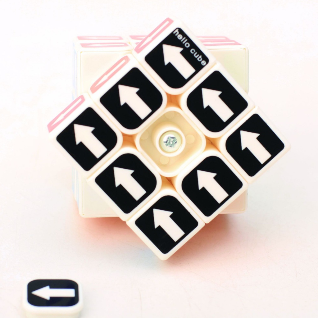 Hàng Mới Về Đồ Chơi Khối Rubik 3x3 3x3 Hình Mũi Tên Giáo Dục Năng Lượng Cao Cho Trẻ Em Hàng Mới Về