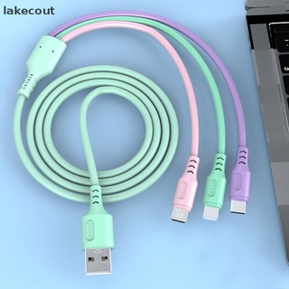 Dây Cáp Sạc Nhanh 3 Trong 1 Cho Apple / Android / TYPE-C
