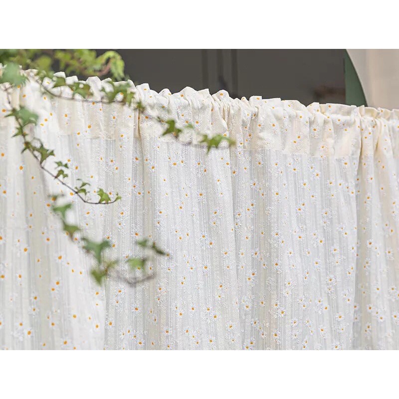 Rèm,Màn hoạ tiết Hoa cúc Daisy thơ mộng