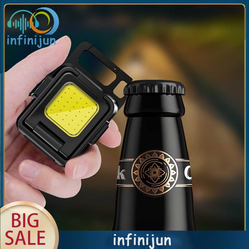 Móc Khóa Đèn LED Mini 7 Chế Độ 1000LM Tiện Dụng