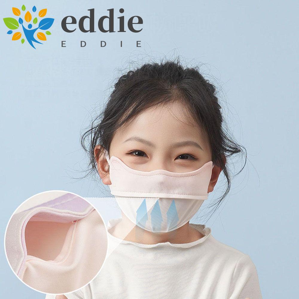 Khẩu Trang Chống Nắng 26Eddie Bằng Lụa Lạnh Thoáng Khí Màu Sắc Gradient Bảo Vệ Mắt Cho Trẻ Em