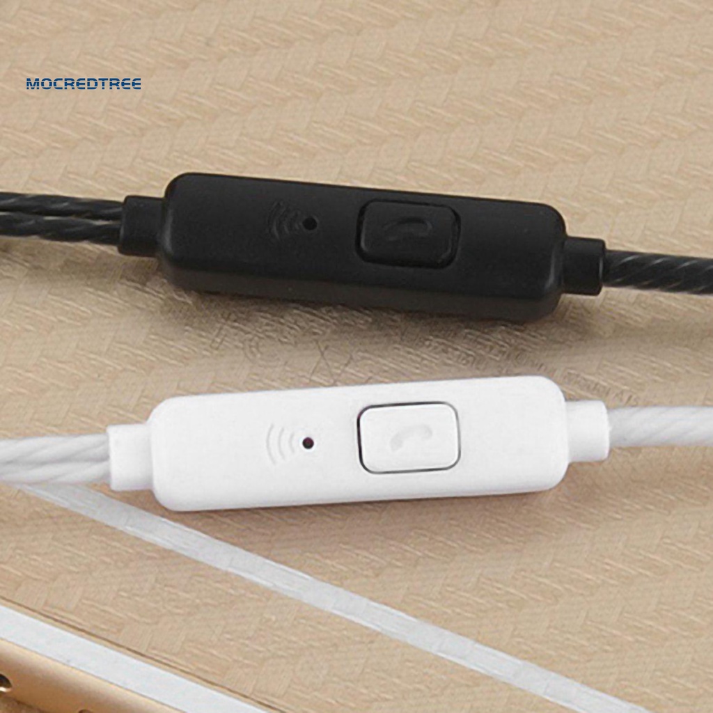 Tai Nghe Nhét Tai Jack 3.5mm Có Micro Âm Thanh Siêu Trầm