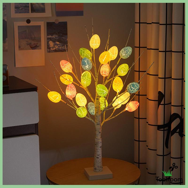 Đèn LED Ngủ Để Bàn Hình Trứng Phục Sinh Độc Đáo