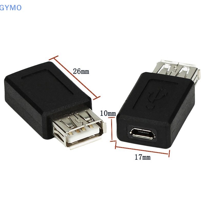 Phích Cắm Chuyển Đổi USB 2.0 Female Sang Mini USB Female Thiết Kế Đơn Giản