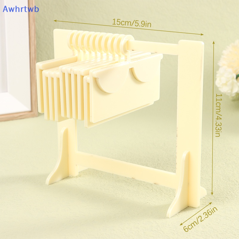 Set 10 Giá Đỡ Lông Mi Giả Mini Bằng Acrylic Tiện Dụng Mới