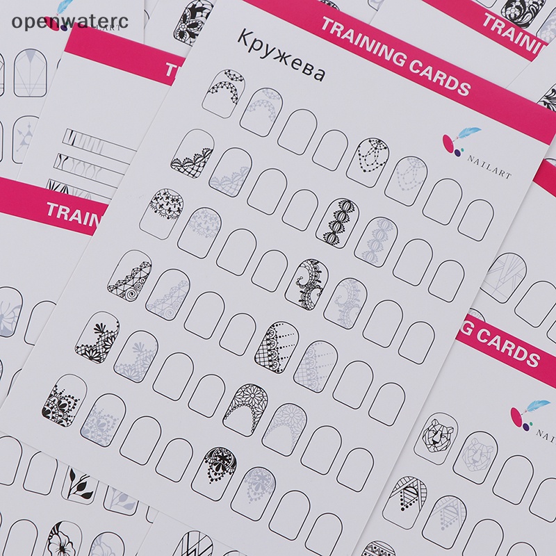 Sách Tập Vẽ Móng Tay 12 Ngăn Tiện Dụng