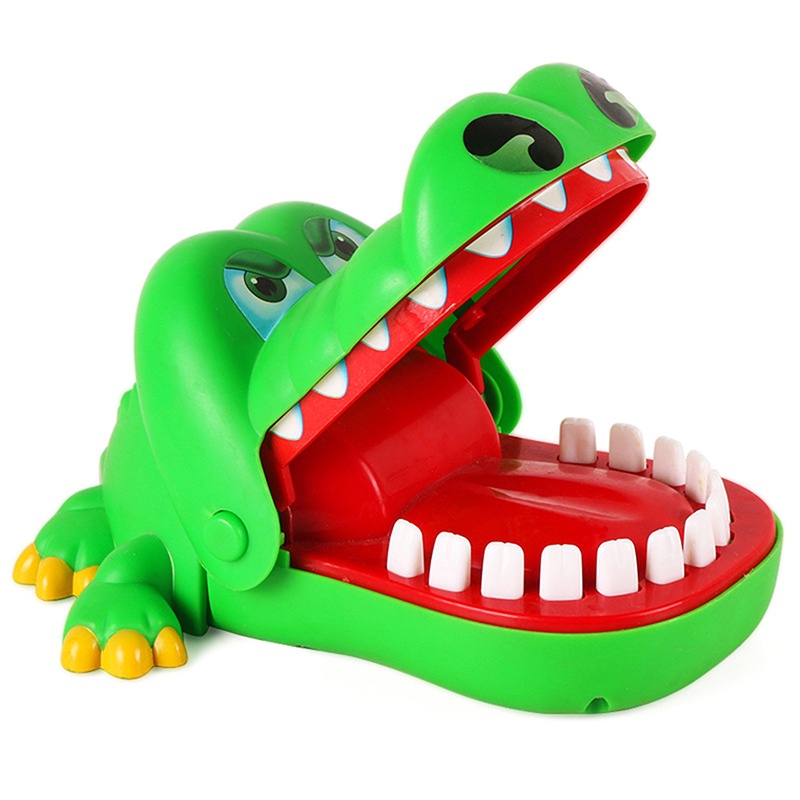 Bộ Đồ Chơi Cá Sấu Cắn Tay Vui Nhộn Cho Bé