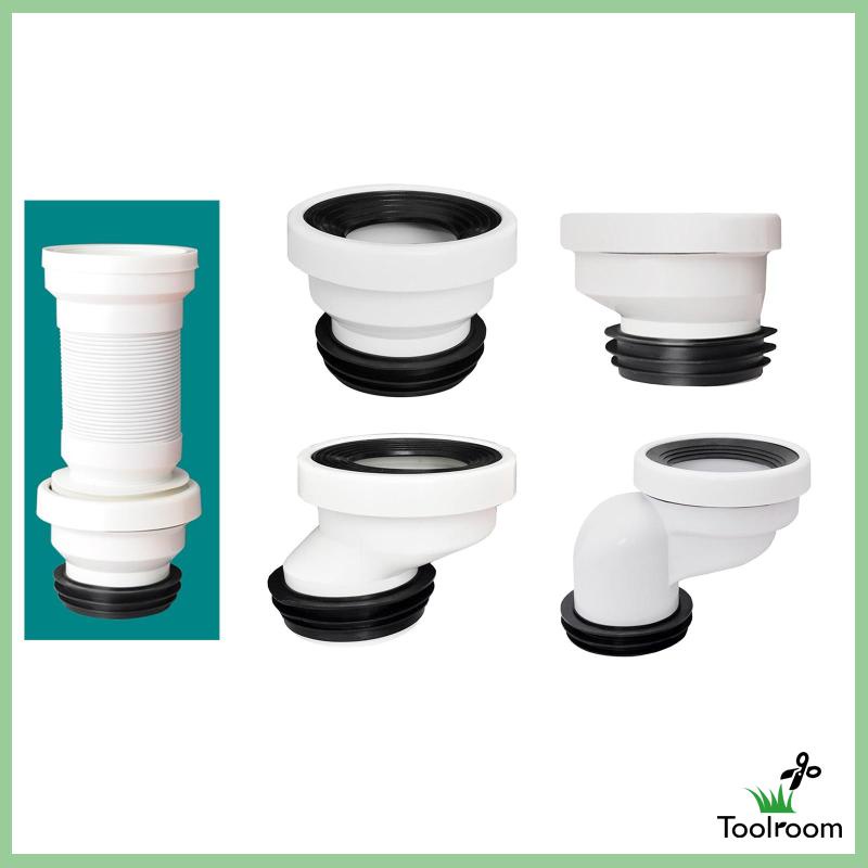 [Toolroom] Offset Đầu Nối Bằng Nhựa PVC Sửa Chữa Bồn Cầu Vệ Sinh