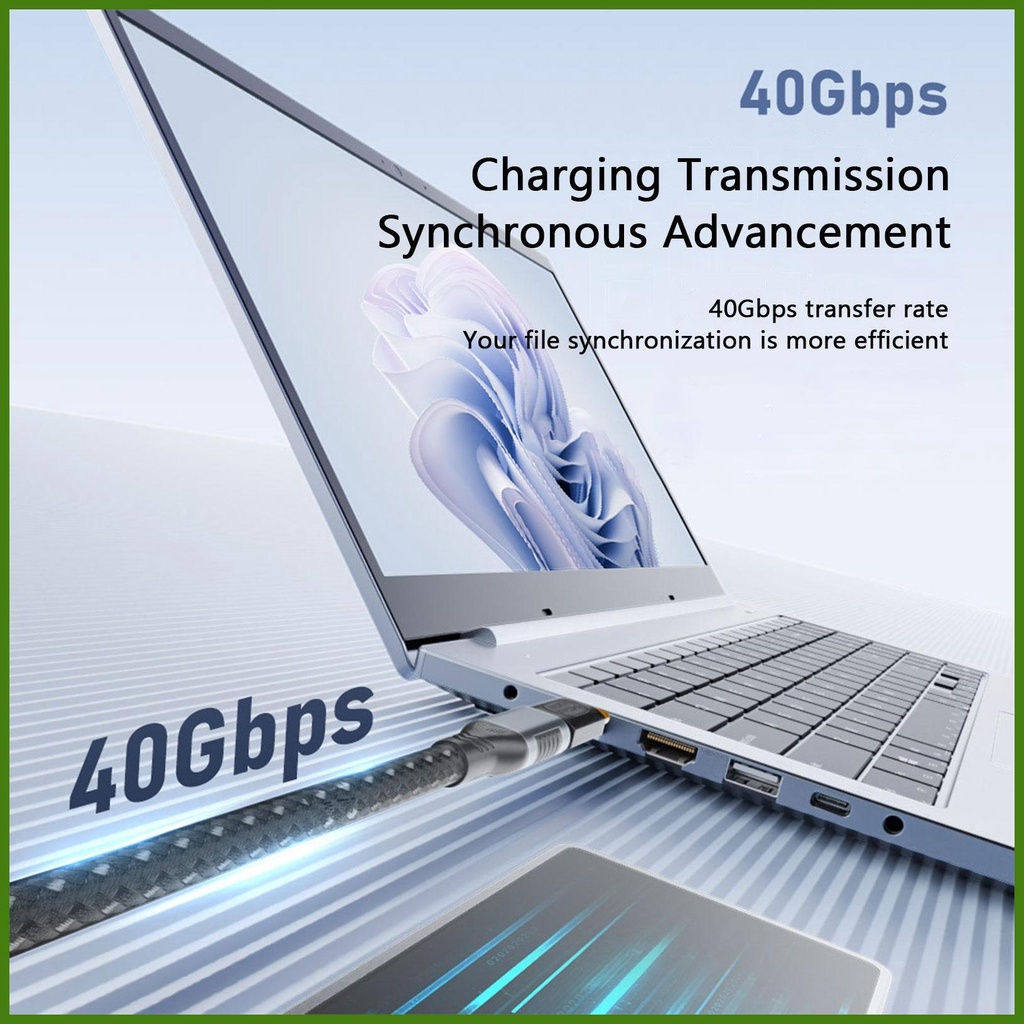 Usb C Góc Phải 240W 40Gbps USB 4.0 8K HD Đầu Ra rdavn