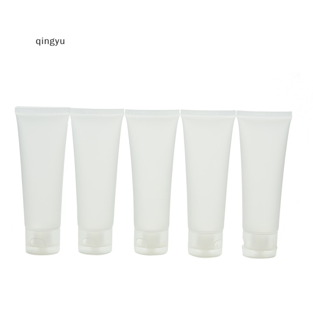 Bộ 5 Tuýp Rỗng Trong Suốt Đựng Mỹ Phẩm 20 / 30 / 50 / 100ml Tuýp Rỗng Đựng Mỹ Phẩm / Kem Dưỡng Tiện Dụng Khi Đi Du Lịch Lọ Rỗng Đựng Mỹ Phẩm Dung Tích 20 / 30 / 50 / 100ml Tiện Dụng Khi Đi Du Lịch