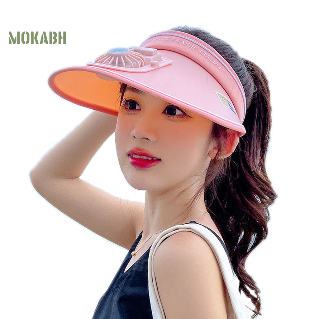 Mũ Lưỡi Trai Hở Chóp Chống Tia UV Tiết Kiệm Năng Lượng Thời Trang Cho Nữ