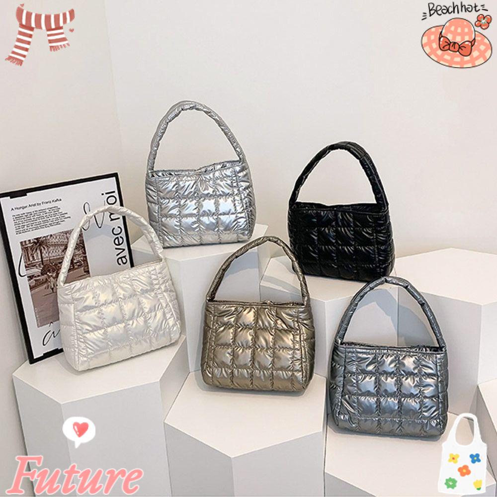 Túi Xách Cotton Họa Tiết Sọc Caro Phong Cách Boho