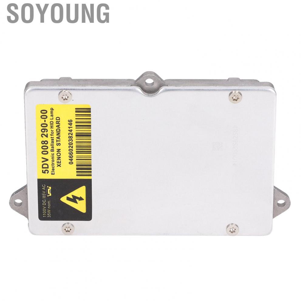 Soyoung 63126907488  Headlamp Control Unit Heat Resistant Xenon Headlight Ballast Module Alloy for Upgrade