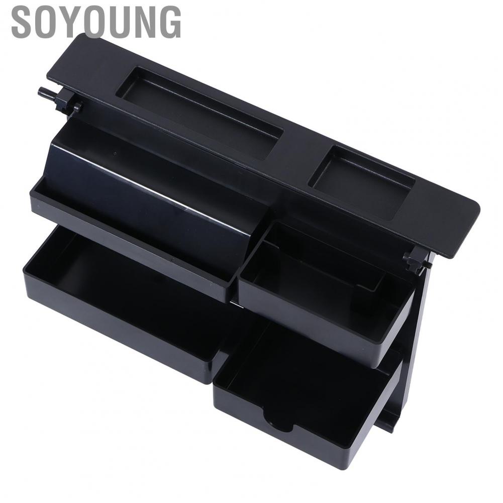 Soyoung Central Control Storage Box Vertical Type Center Console Organizer for Car Replacement Chevrolet Silverado Suburban Tahoe