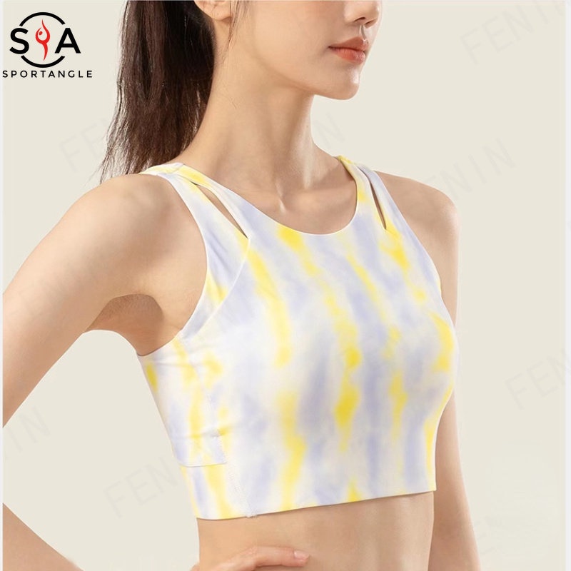 Áo Ngực Thể Thao Chống Sốc Nhanh Khô Phù Hợp Cho Tập Yoga